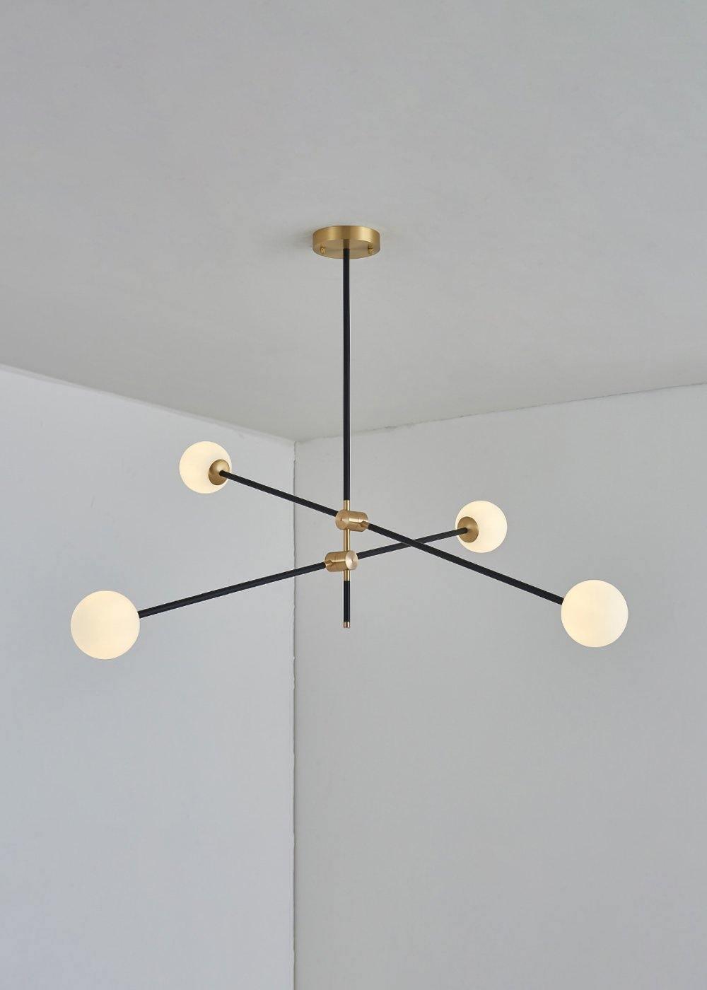 Brierera Glass Chandelier-Moonnatur
