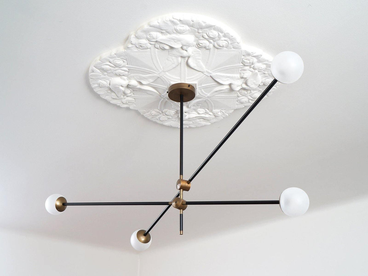 Brierera Glass Chandelier-Moonnatur