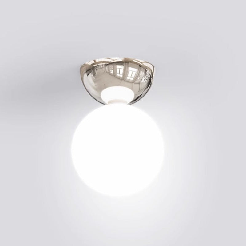 Tarnelfield Glass Ceiling Light-Moonnatur