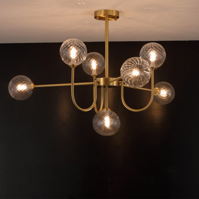 Laderenna Glass Chandelier-Moonnatur