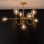 Laderenna Glass Chandelier-Moonnatur