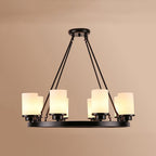 Hatherena Glass Chandelier-Moonnatur
