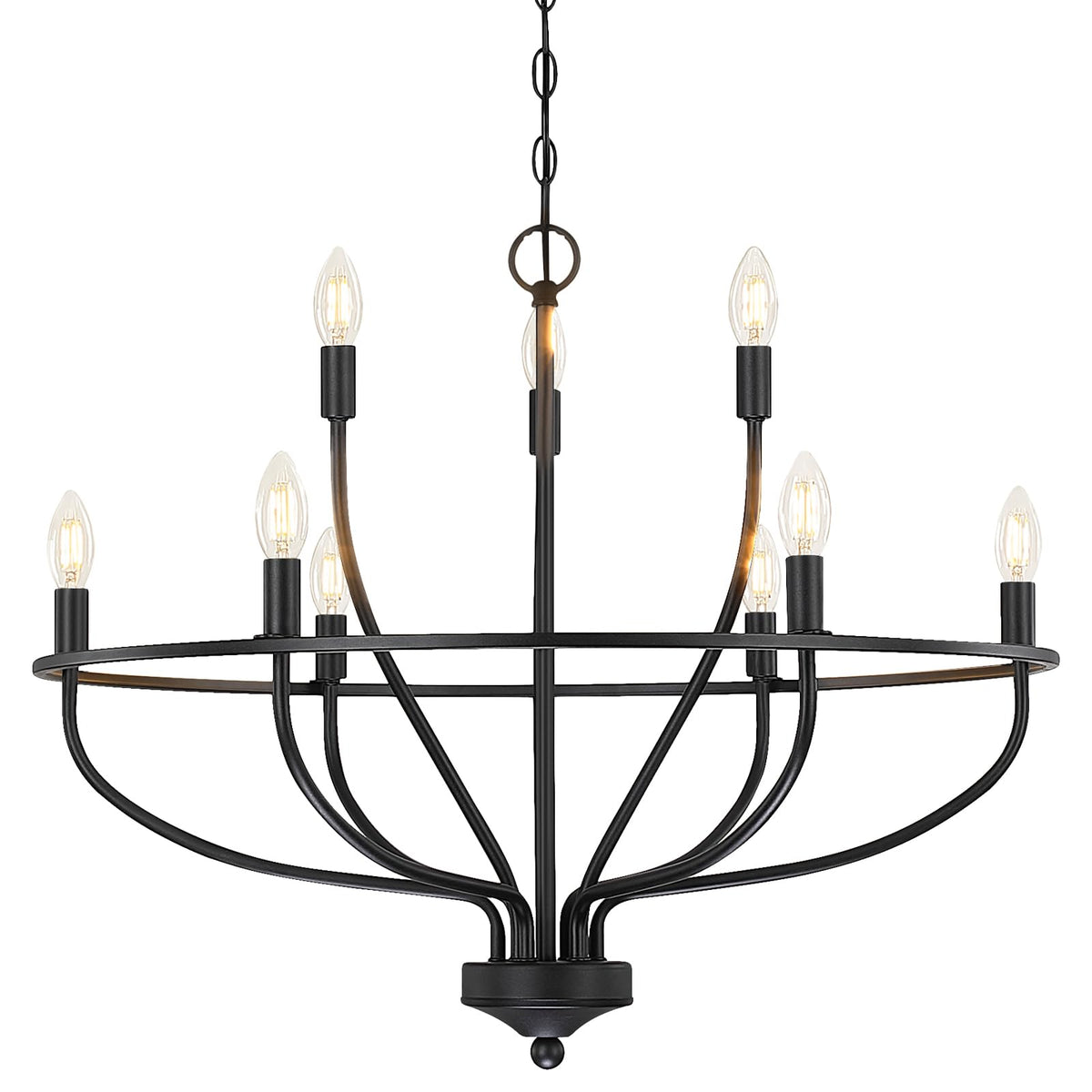 Brevenoria Metal Chandelier-Moonnatur