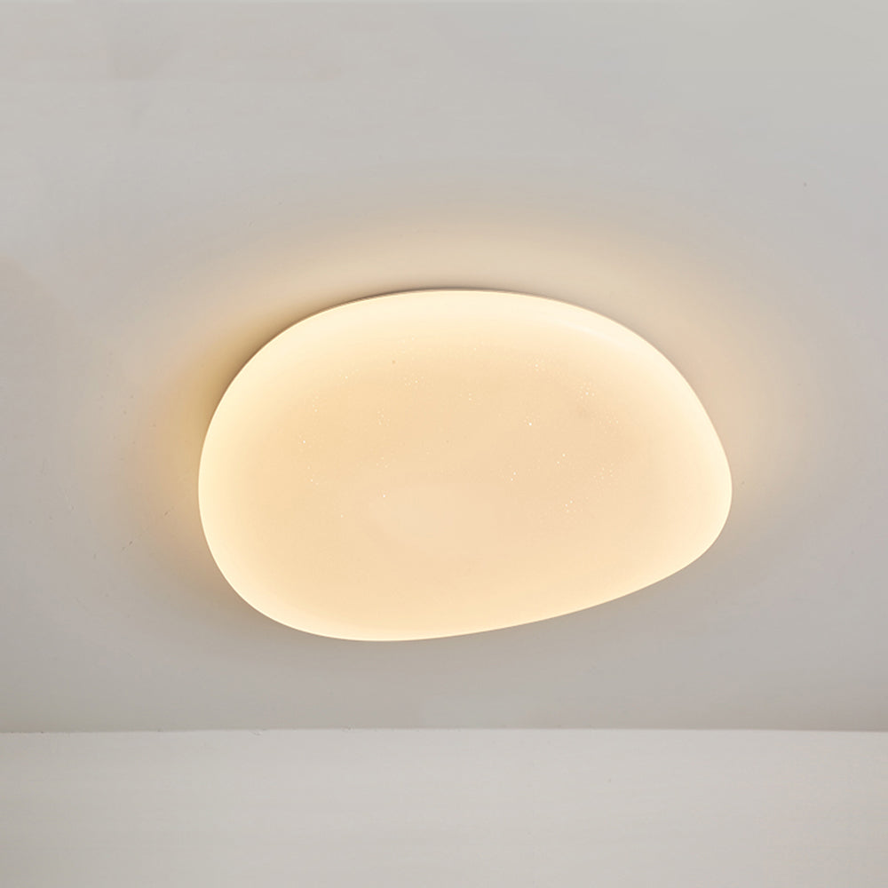 Sayu Flush Mount Ceiling Light, Pebbles Shape - Neutralighting