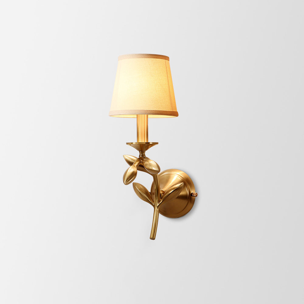 Haldelenna Fabric Wall Light-Moonnatur