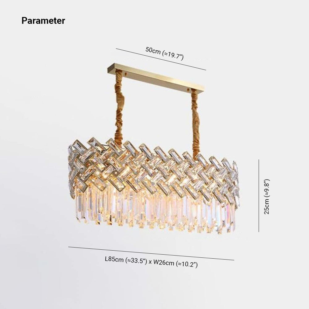 Selvenfield Crystal Chandelier-Moonnatur