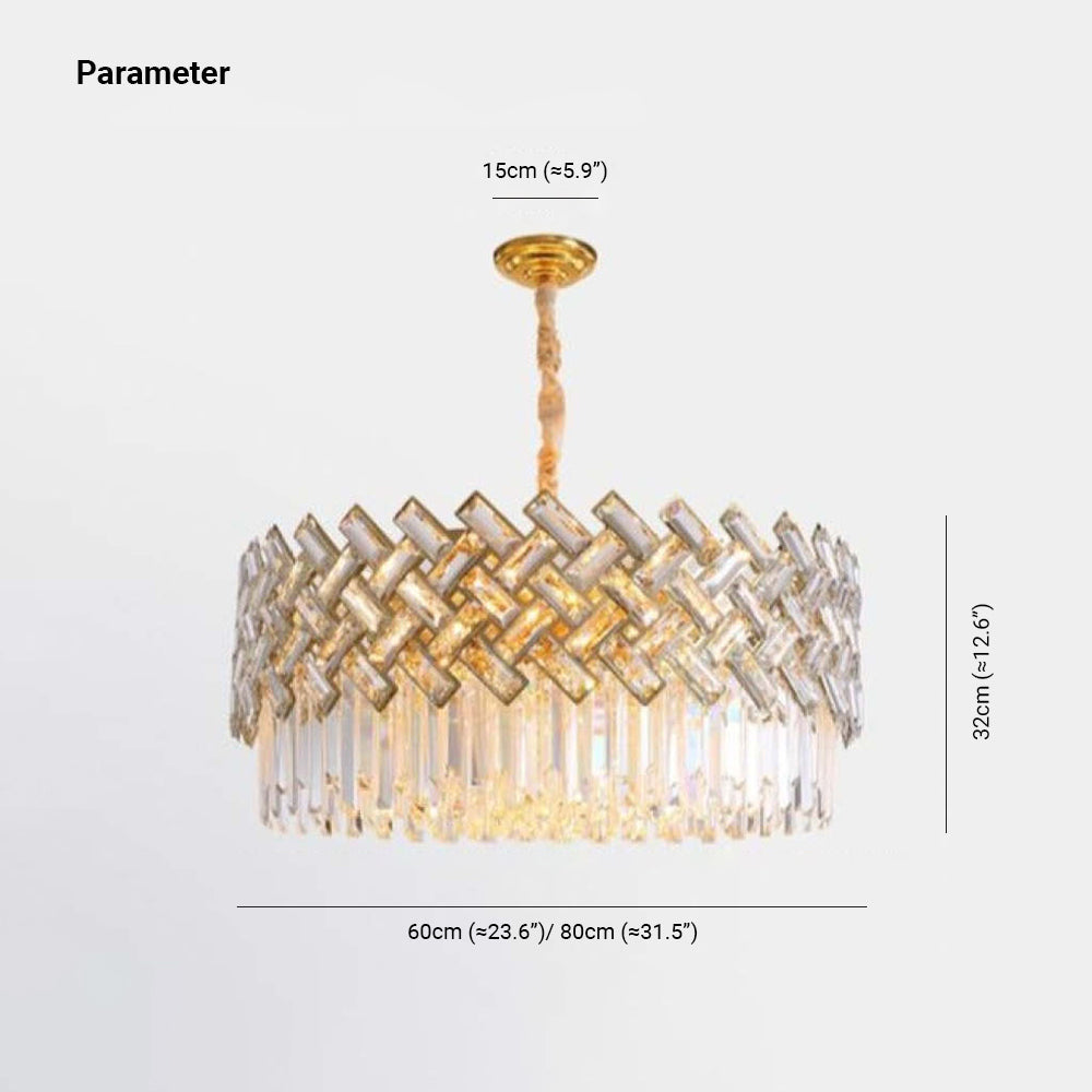 Selvenfield Crystal Chandelier-Moonnatur