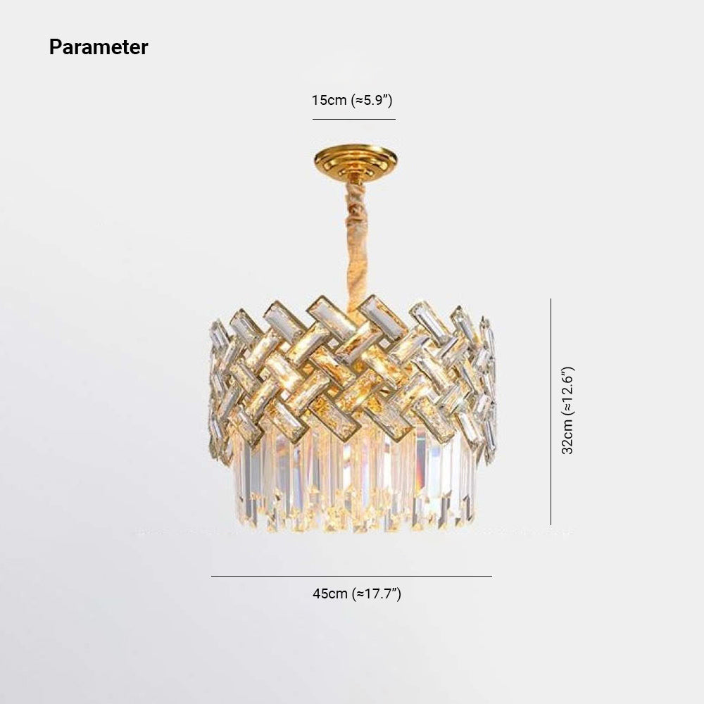 Selvenfield Crystal Chandelier-Moonnatur