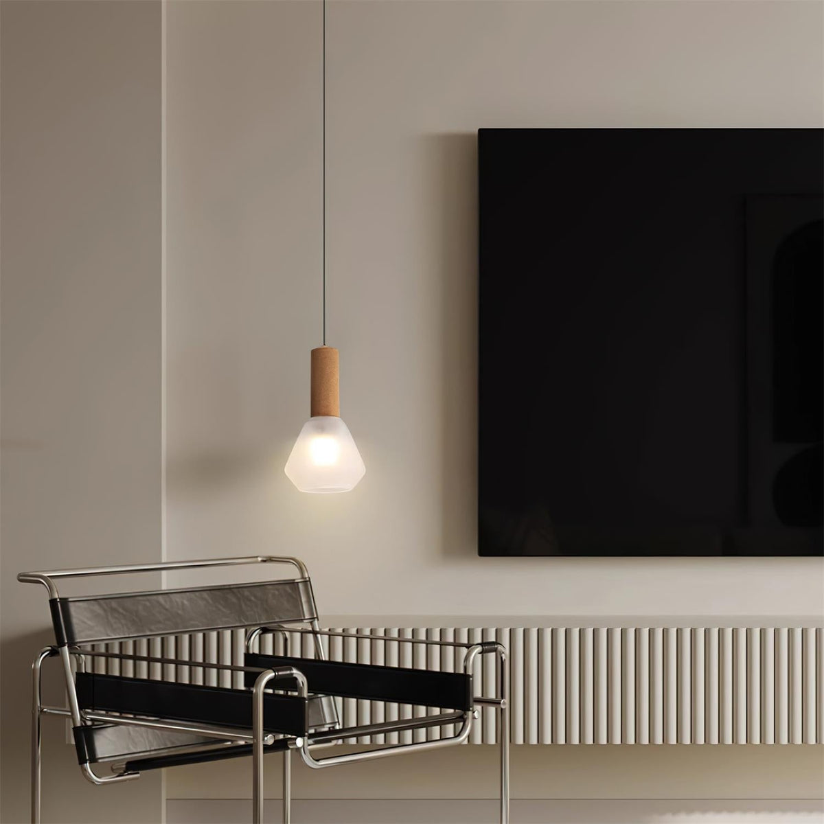 Marvenina Glass Pendant Light-Moonnatur