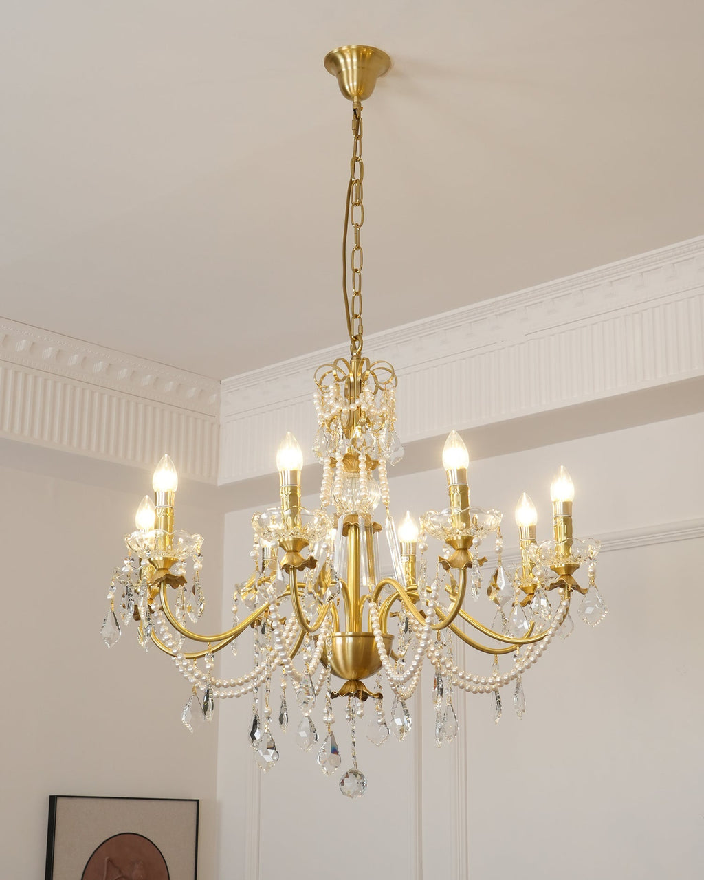 Jorrenden Crystal Chandelier-Moonnatur