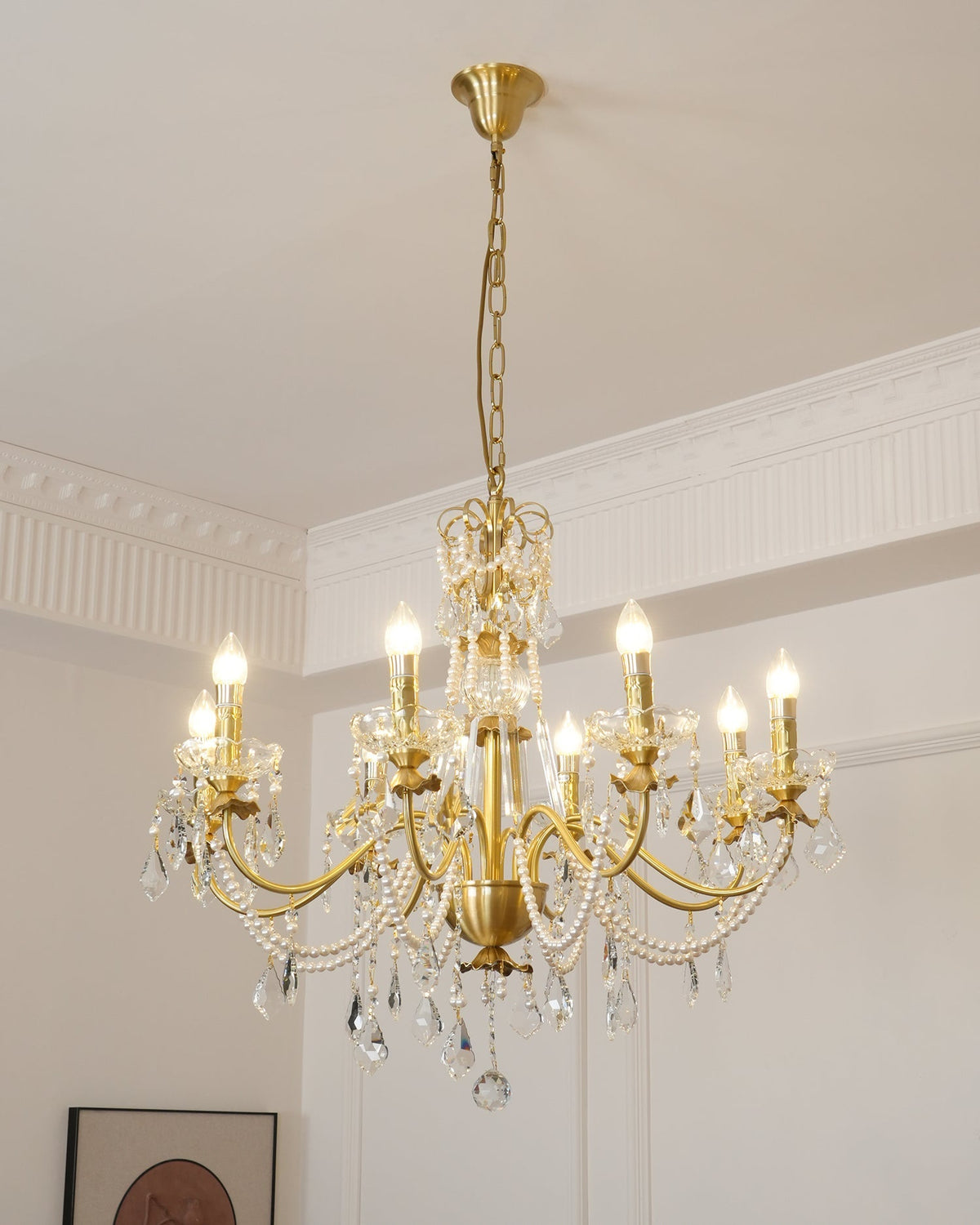 Jorrenden Crystal Chandelier-Moonnatur
