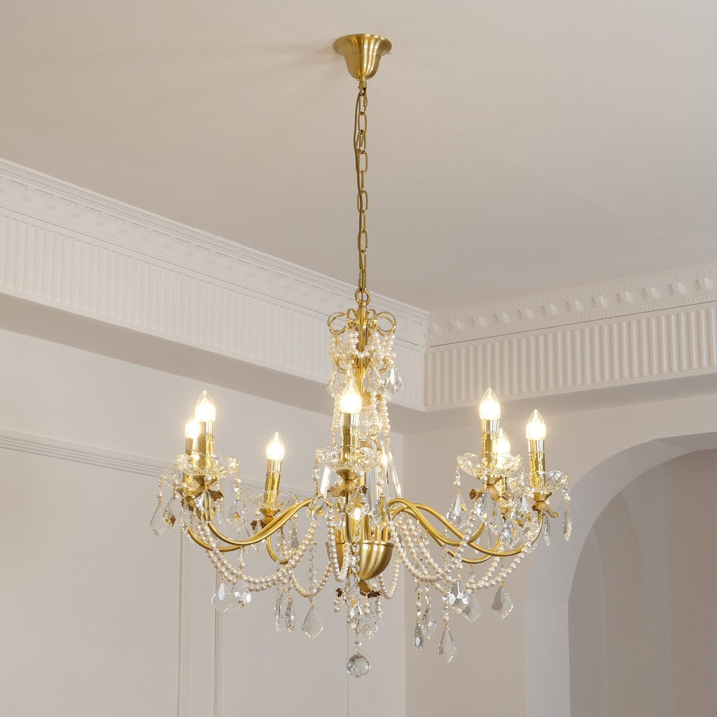 Jorrenden Crystal Chandelier-Moonnatur