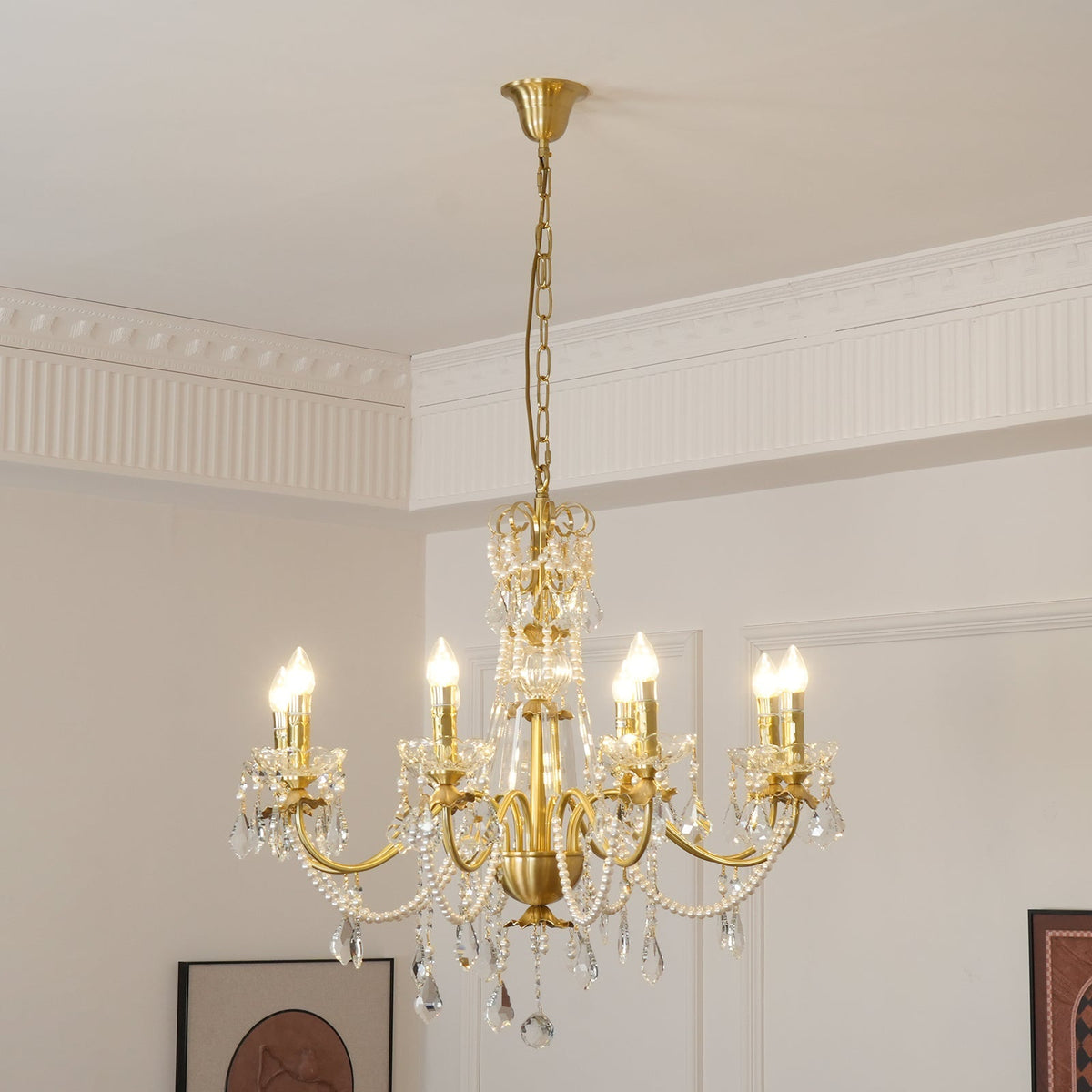 Jorrenden Crystal Chandelier-Moonnatur