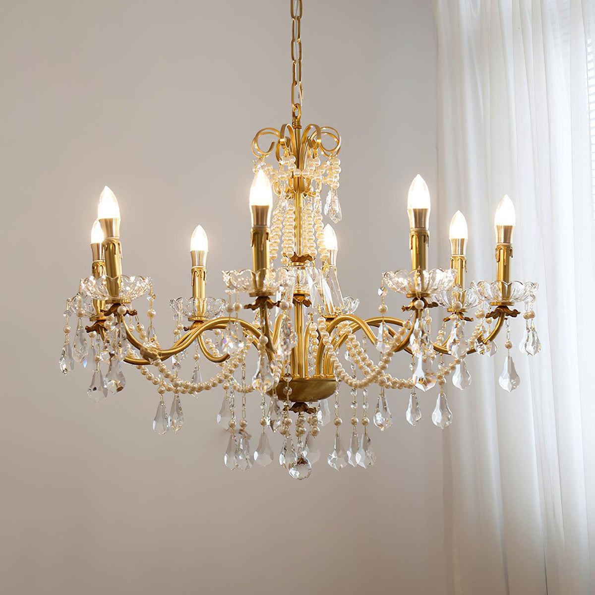 Jorrenden Crystal Chandelier-Moonnatur