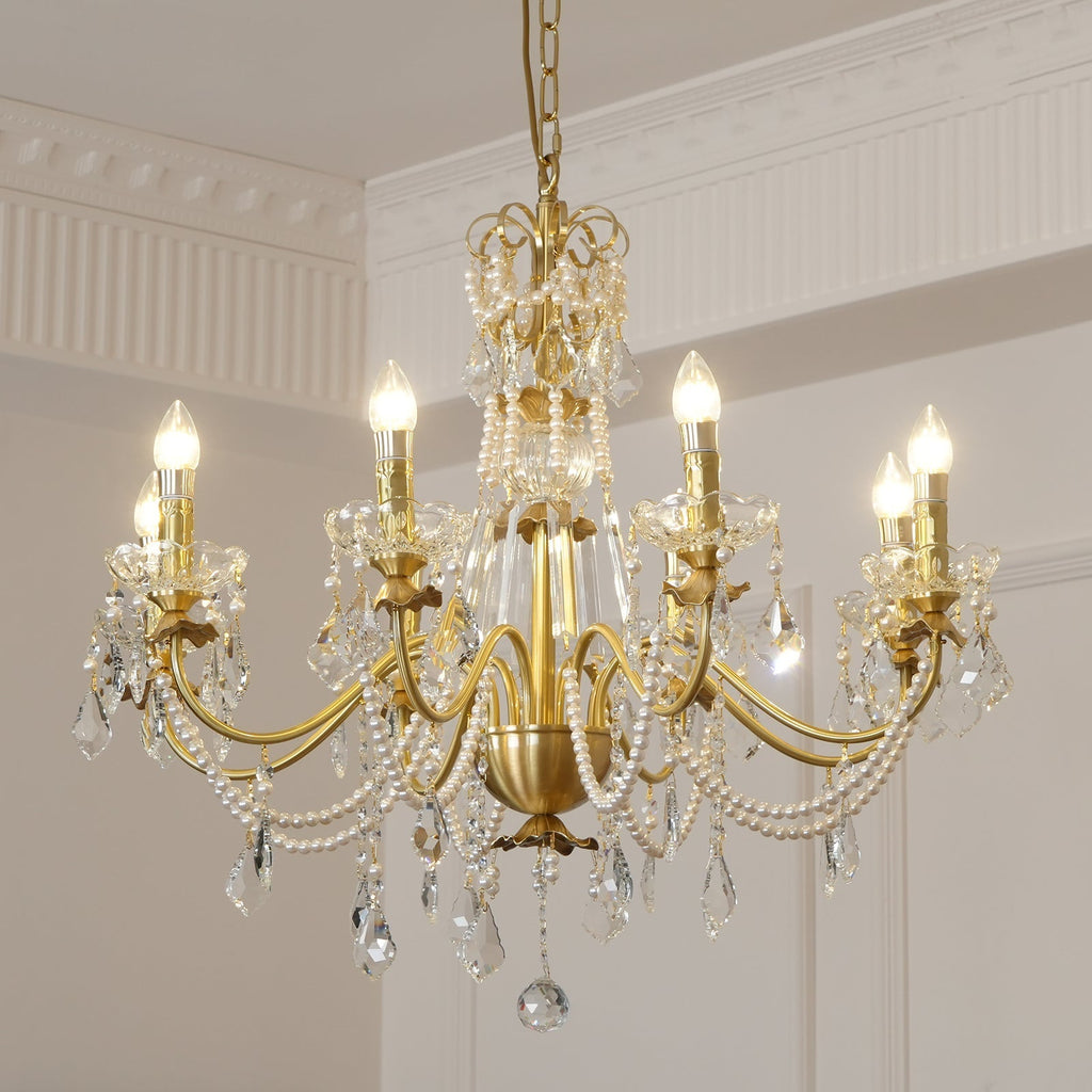 Jorrenden Crystal Chandelier-Moonnatur