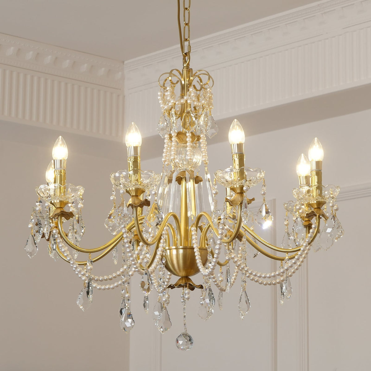 Jorrenden Crystal Chandelier-Moonnatur