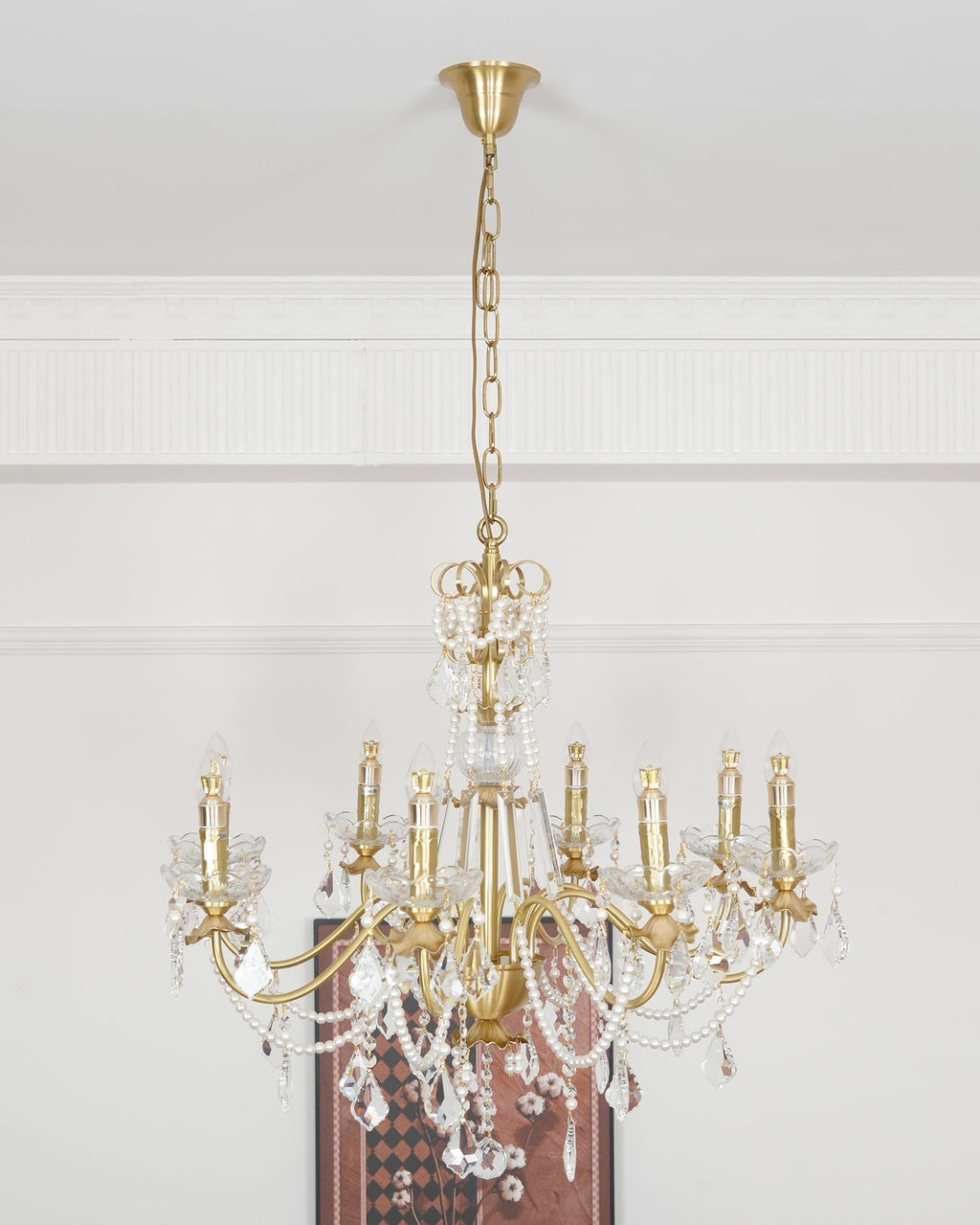 Jorrenden Crystal Chandelier-Moonnatur