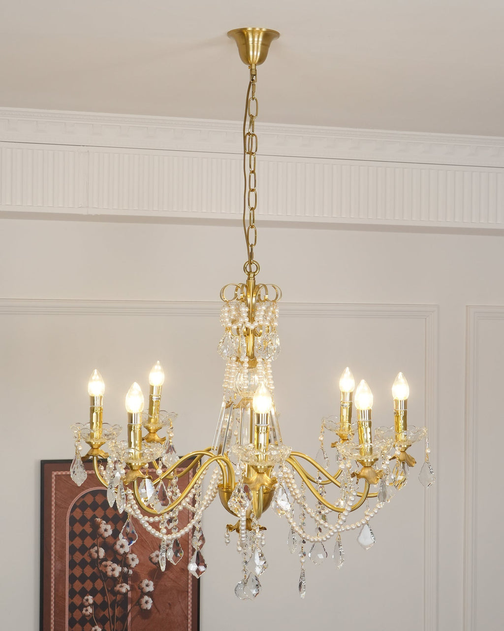 Jorrenden Crystal Chandelier-Moonnatur