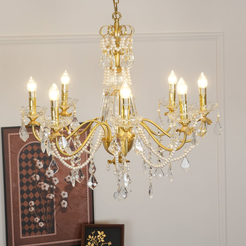 Jorrenden Crystal Chandelier-Moonnatur