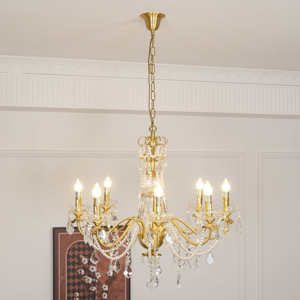 Jorrenden Crystal Chandelier-Moonnatur