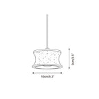 Tildenmere Travertine Pendant Light-Moonnatur