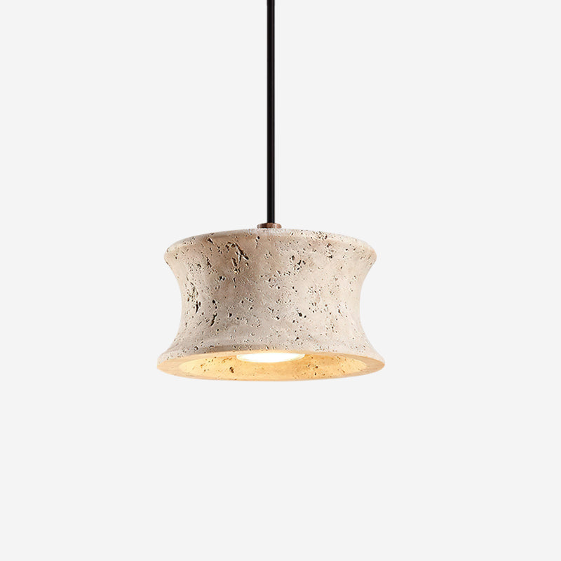 Tildenmere Travertine Pendant Light-Moonnatur