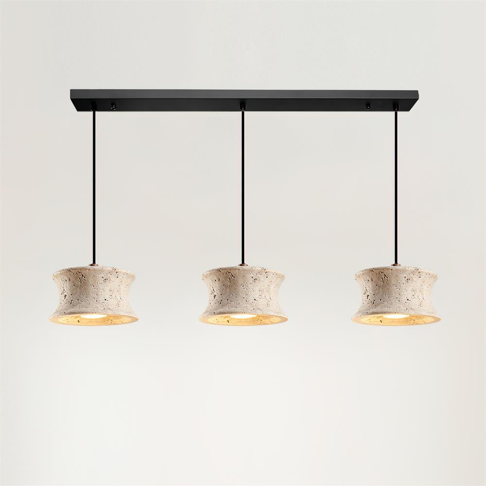 Tildenmere Travertine Pendant Light-Moonnatur