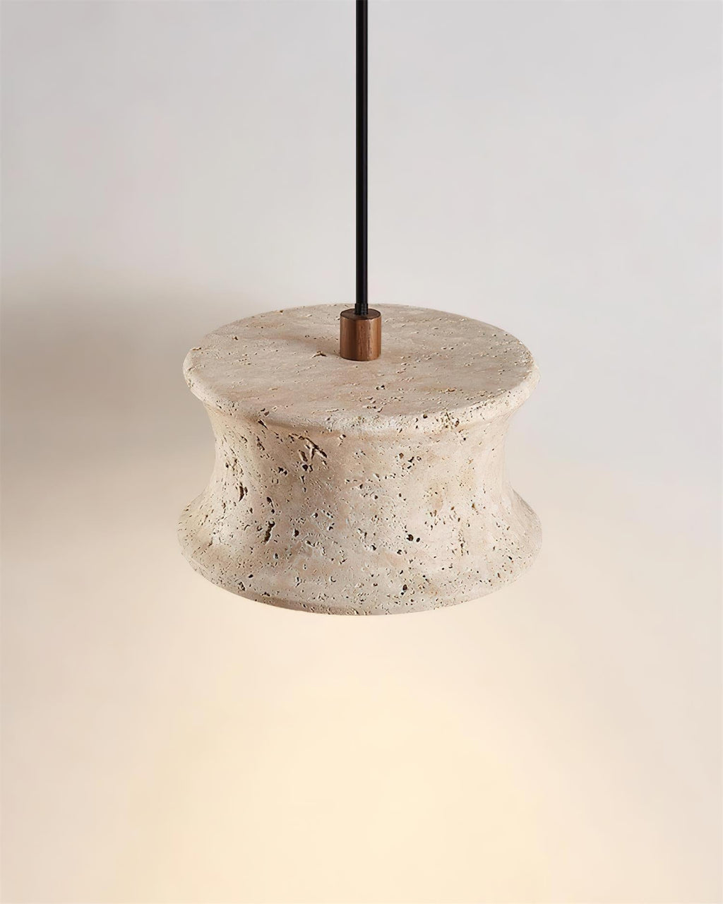 Tildenmere Travertine Pendant Light-Moonnatur