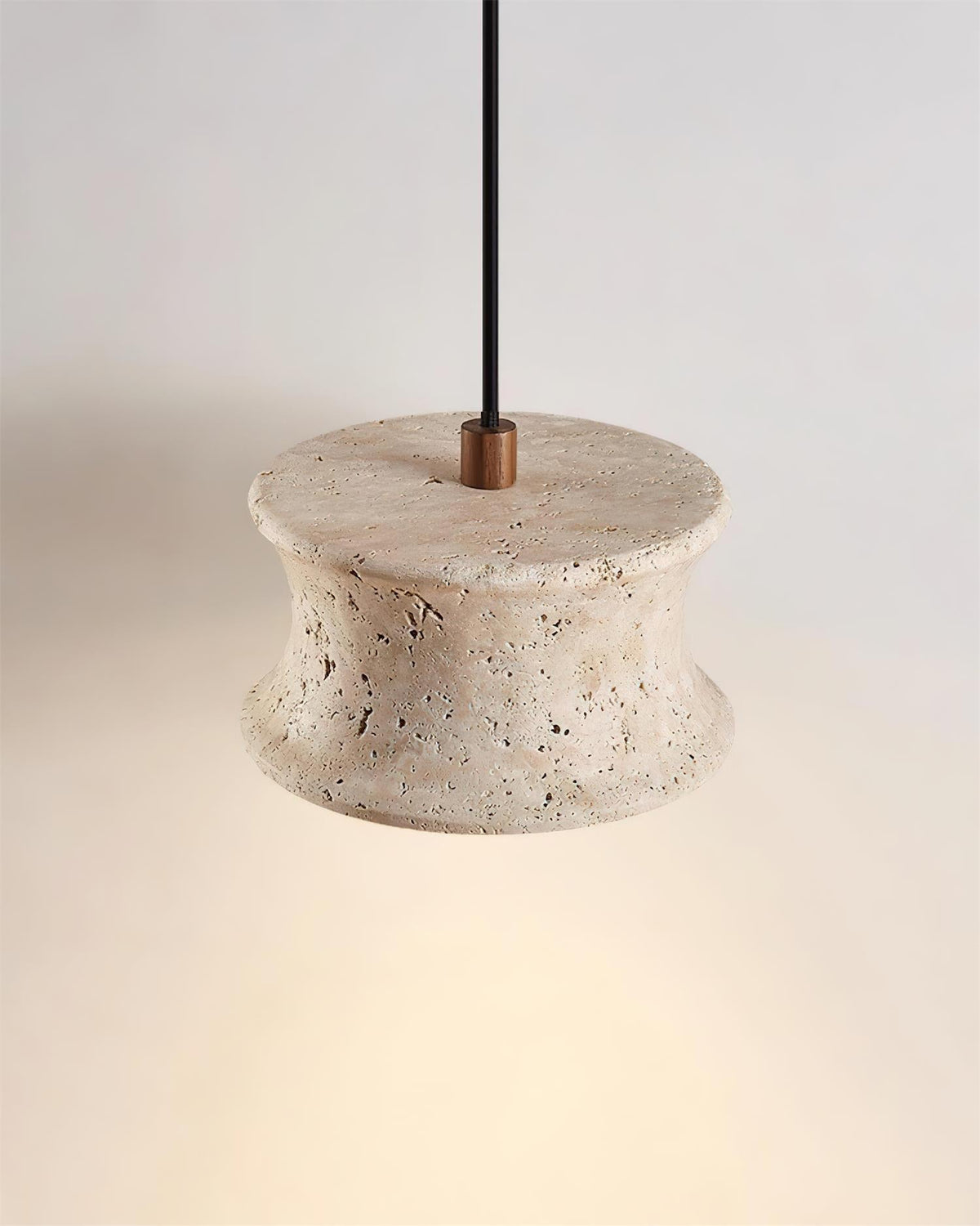 Tildenmere Travertine Pendant Light-Moonnatur