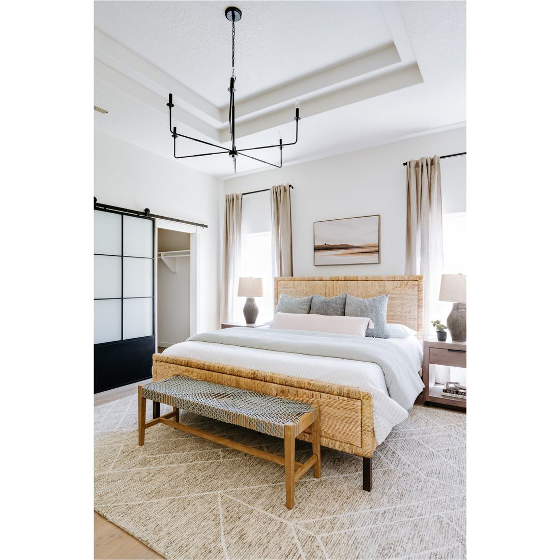 Haldelwell Brass Chandelier-Moonnatur