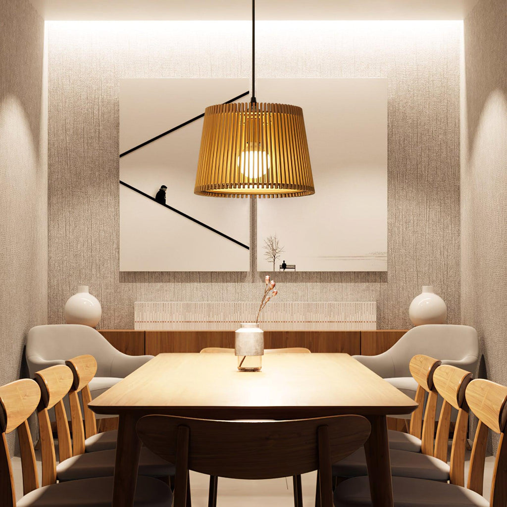 Adairune Wood Pendant Light-Moonnatur