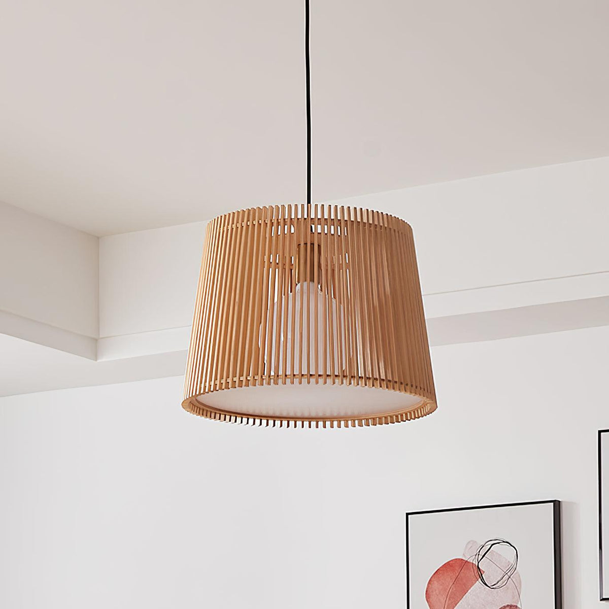 Adairune Wood Pendant Light-Moonnatur