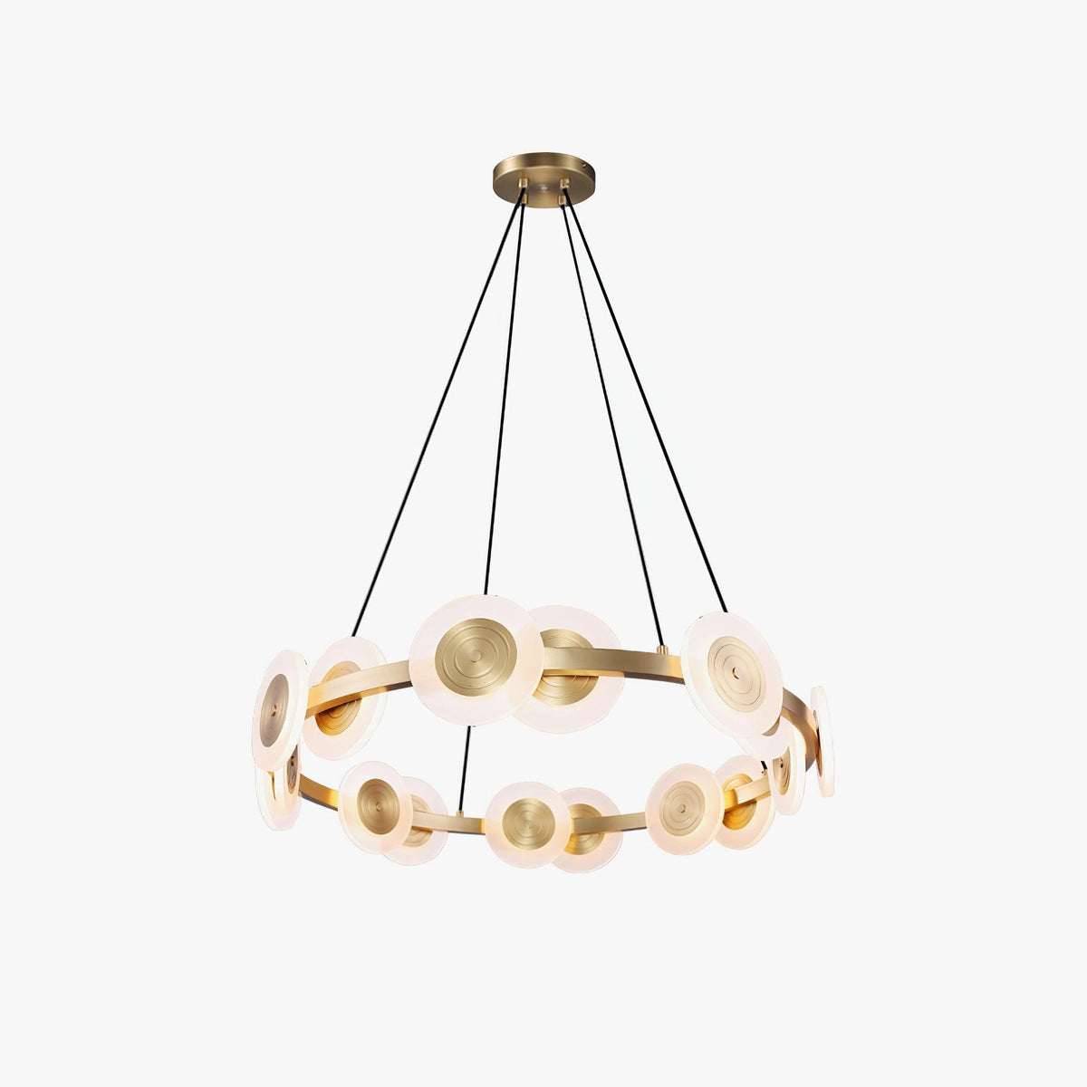 Iverelle Acrylic Chandelier-Moonnatur