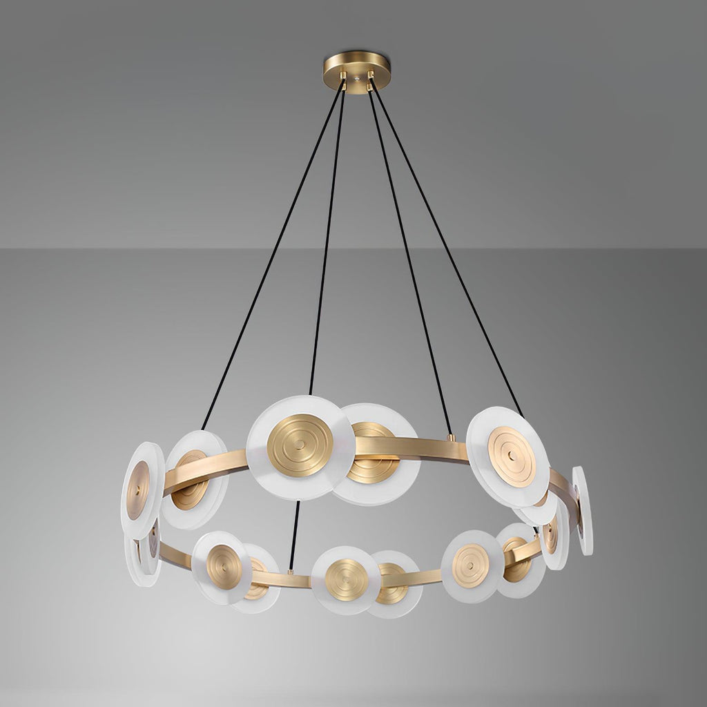 Iverelle Acrylic Chandelier-Moonnatur