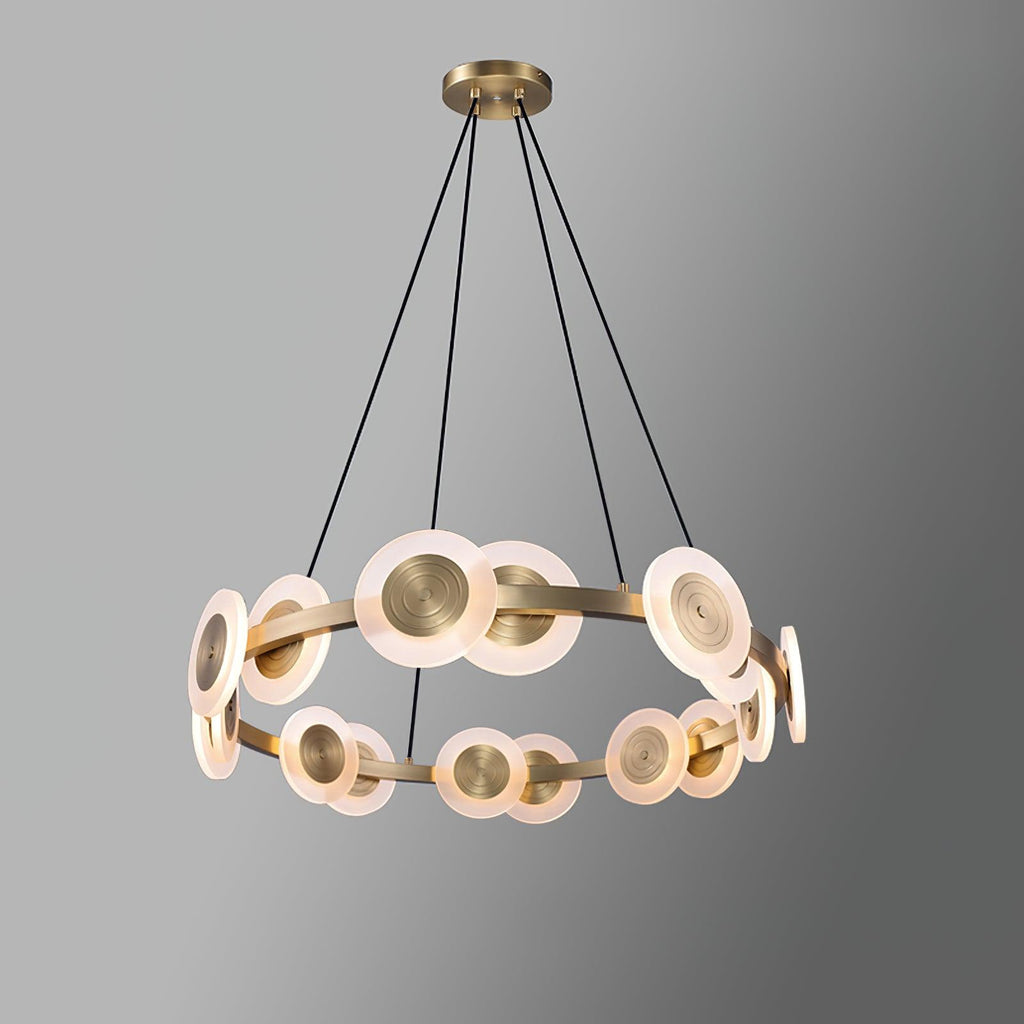 Iverelle Acrylic Chandelier-Moonnatur