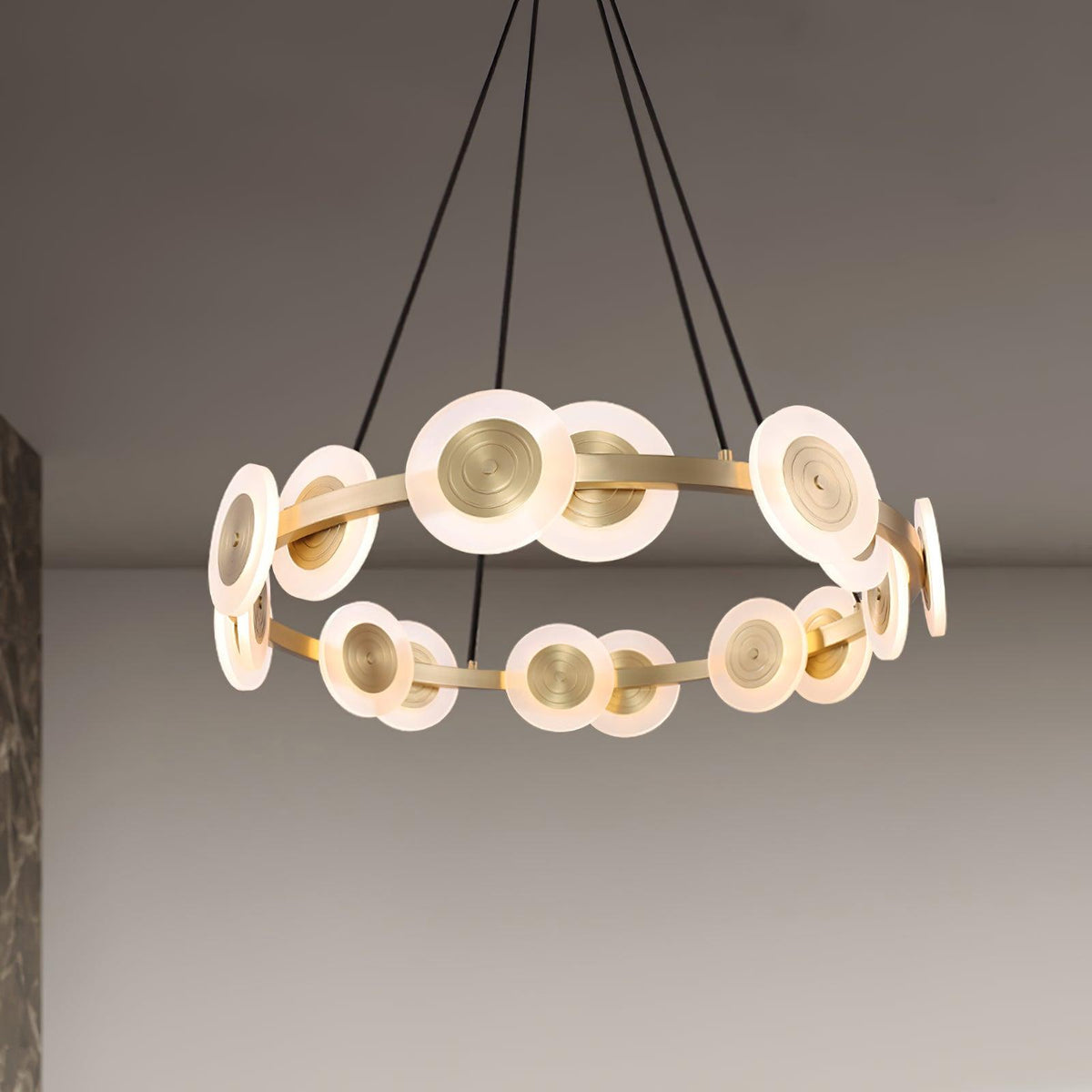 Iverelle Acrylic Chandelier-Moonnatur