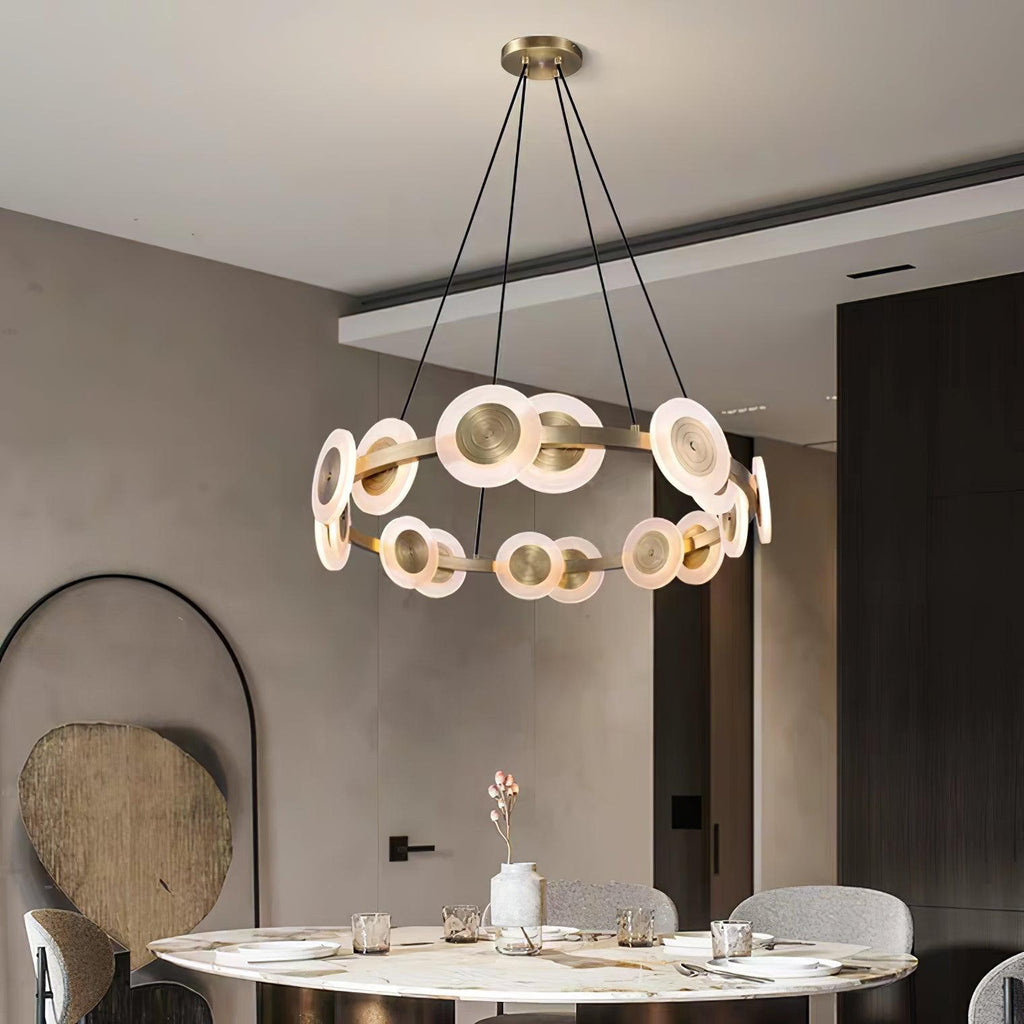 Iverelle Acrylic Chandelier-Moonnatur