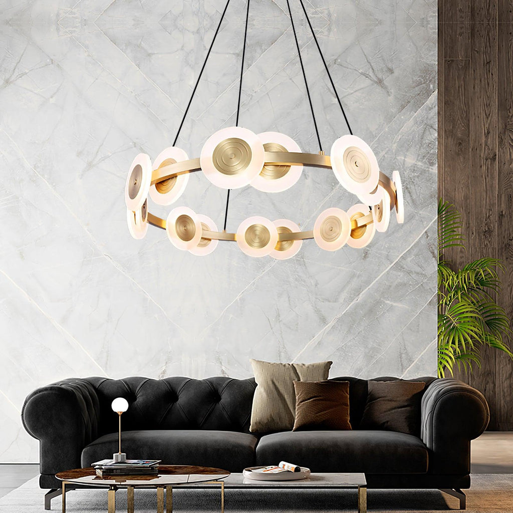 Iverelle Acrylic Chandelier-Moonnatur
