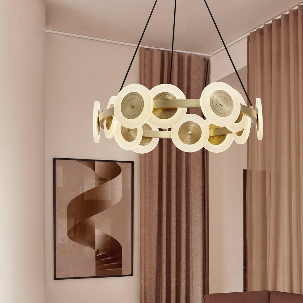 Iverelle Acrylic Chandelier-Moonnatur