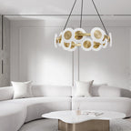 Iverelle Acrylic Chandelier-Moonnatur