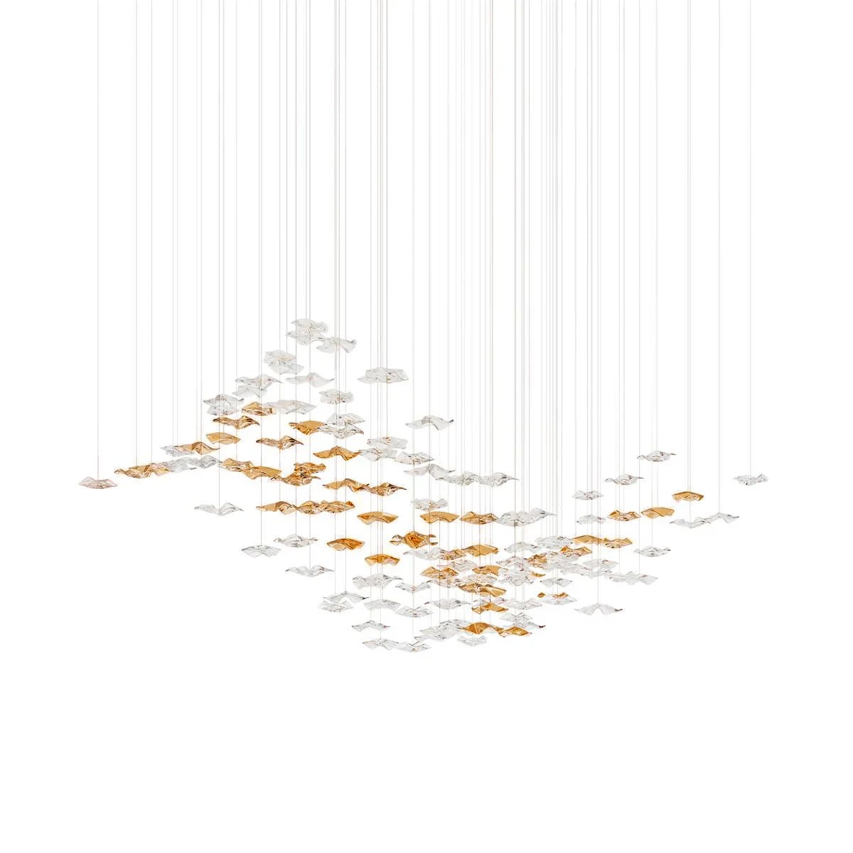 Osternia Glass Chandelier-Moonnatur