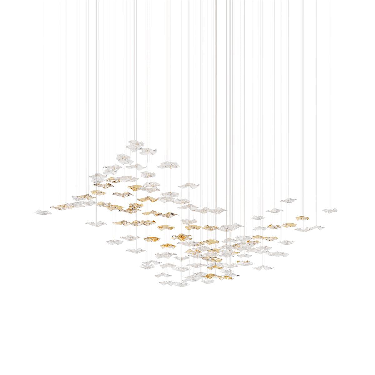 Osternia Glass Chandelier-Moonnatur