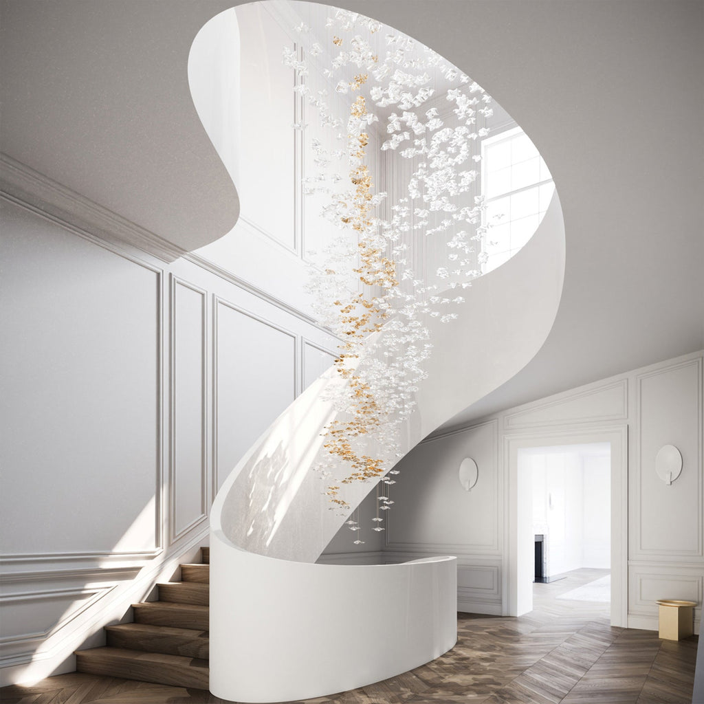 Osternia Glass Chandelier-Moonnatur