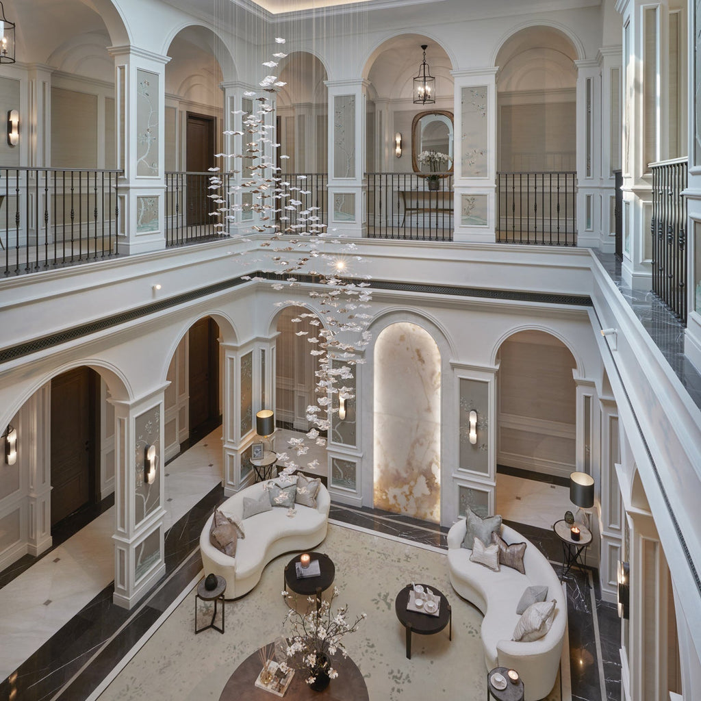 Osternia Glass Chandelier-Moonnatur