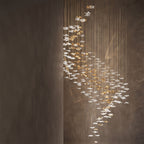Osternia Glass Chandelier-Moonnatur