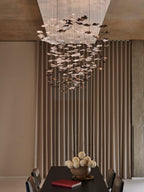 Osternia Glass Chandelier-Moonnatur
