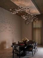 Deldenlyn Glass Chandelier-Moonnatur