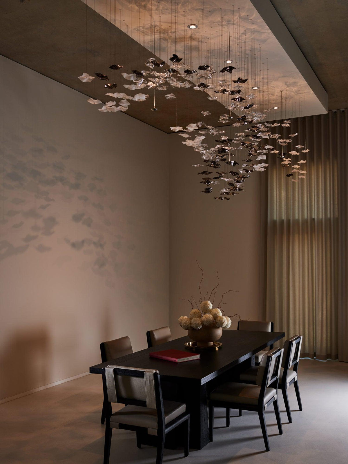 Osternia Glass Chandelier-Moonnatur