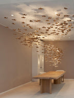 Deldenlyn Glass Chandelier-Moonnatur