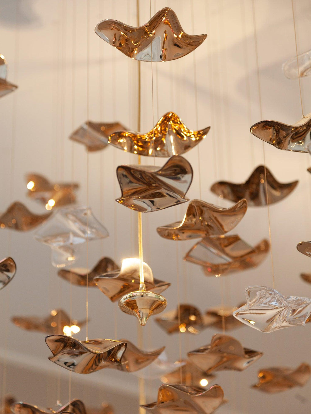 Deldenlyn Glass Chandelier-Moonnatur
